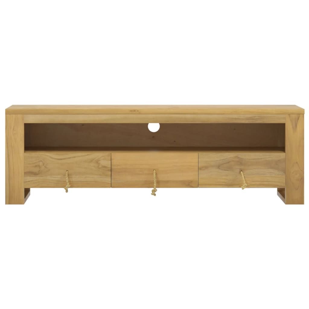 VidaXL Teak TV-Meubel 110cm - Nieuw, Lichte Verpakkingsschade - 41% Korting!
