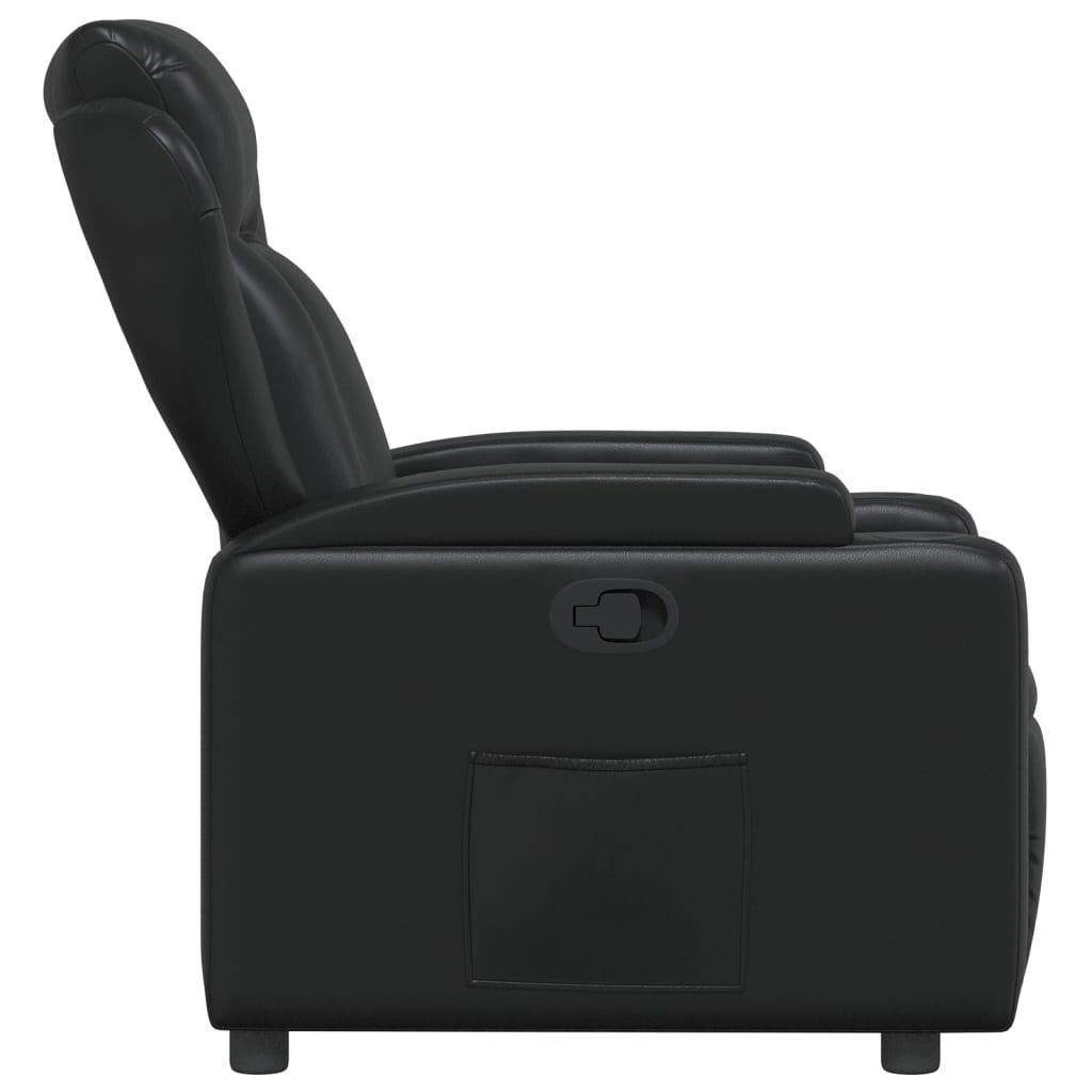 vidaXL Verstelbare Fauteuil Zwart Kunstleer - 35% Korting!