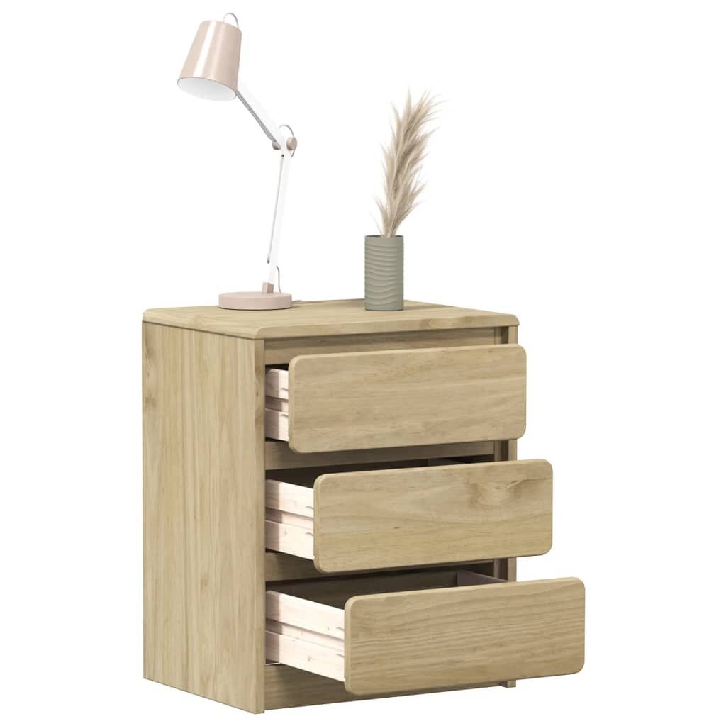 vidaXL Nachtkastje Grenen Eiken -35%! (SAUDA 44x35x56cm)