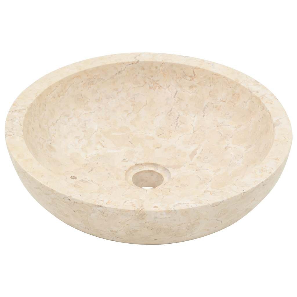 Marmeren Gootsteen Crème 40x12cm - Retourdeal! 41% Korting