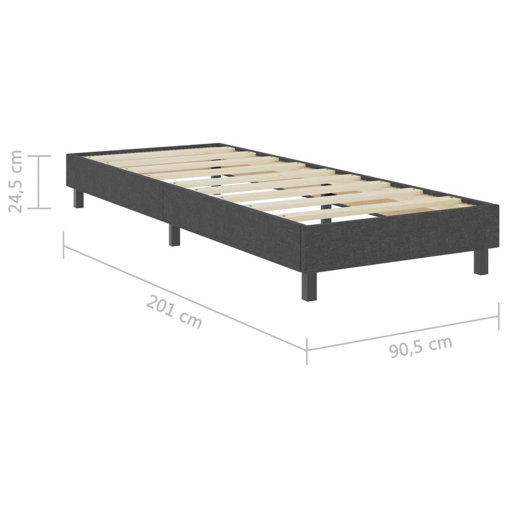 Boxspringframe Grijs 90x200 cm - Retourdeal! 41% Korting