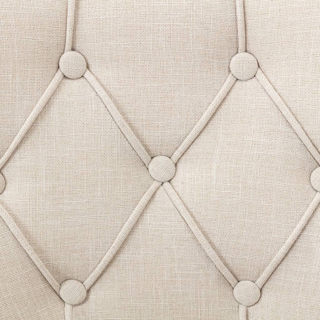 VidaXL Eetkamerstoelen (2 st) Beige - 35% Korting!