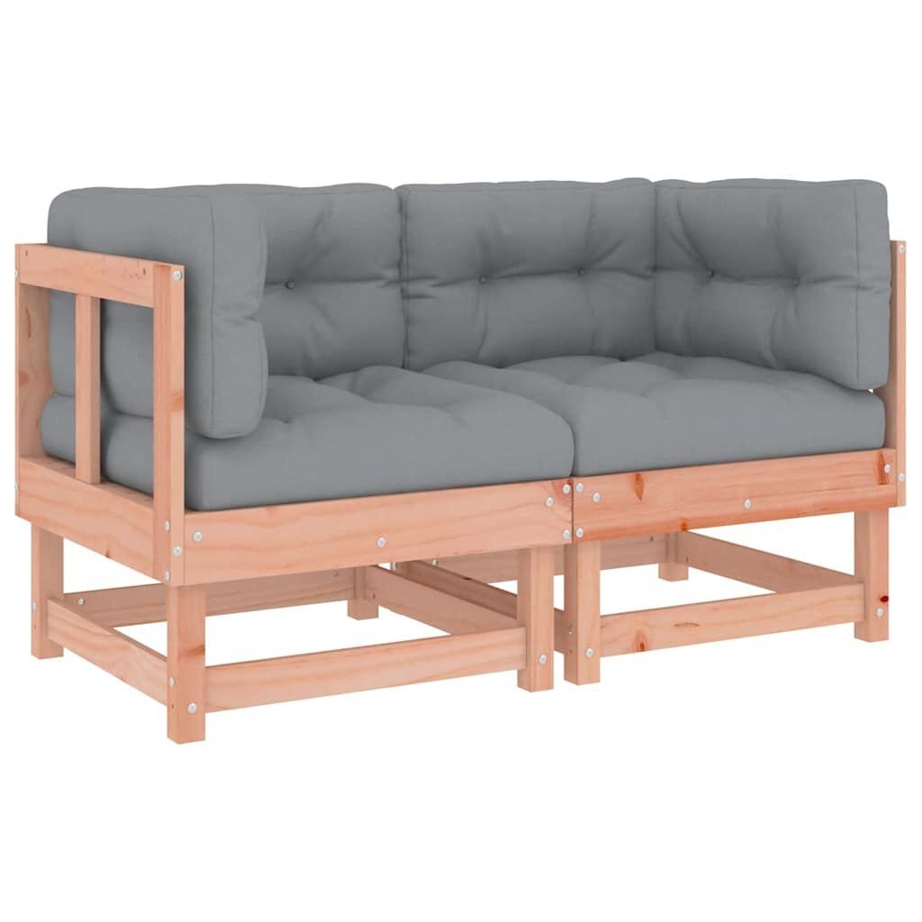 vidaXL Hoekbank Douglas Hout - 2 stuks - 35% Korting!