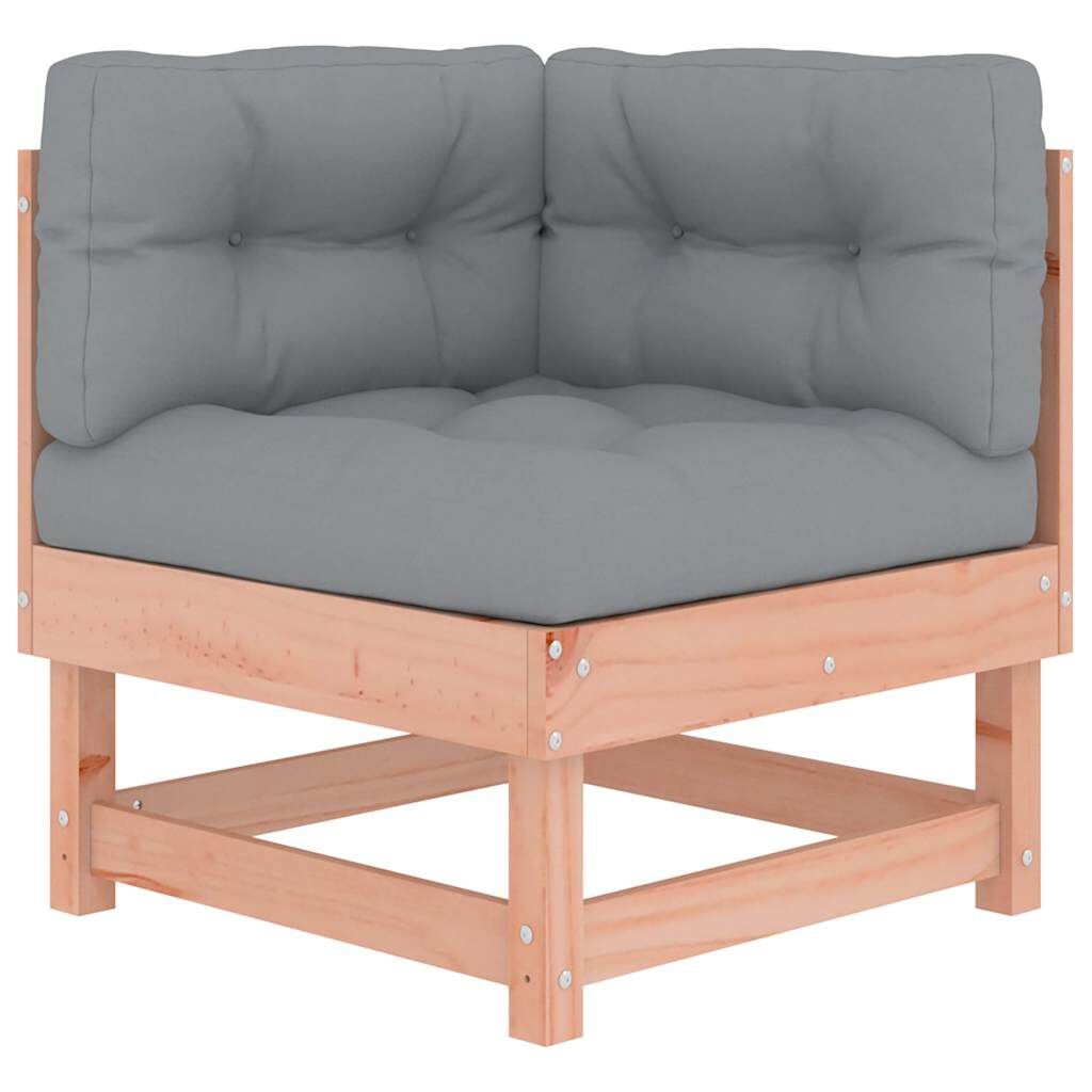 vidaXL Hoekbank Douglas Hout - 2 stuks - 35% Korting!