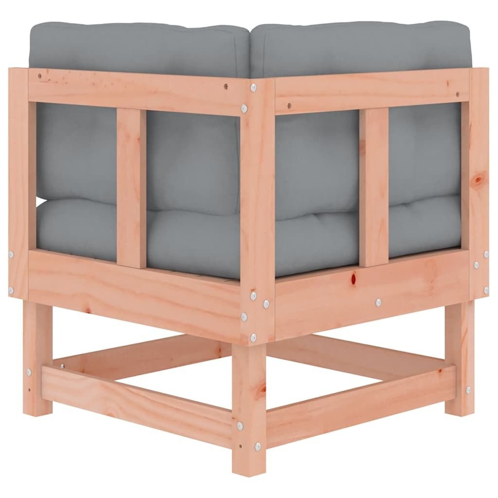 vidaXL Hoekbank Douglas Hout - 2 stuks - 35% Korting!