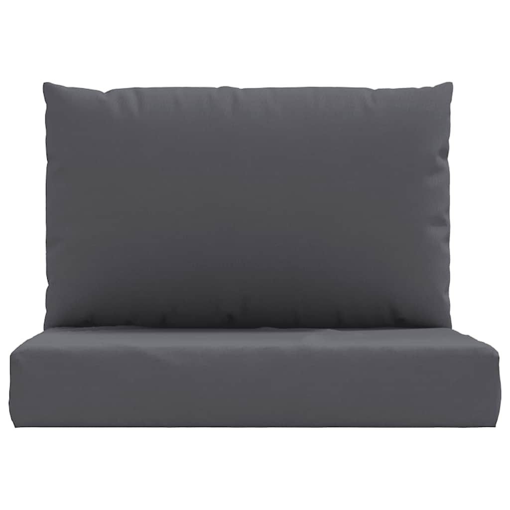 VidaXL Palletkussens Antraciet (2 st) - 35% Korting!