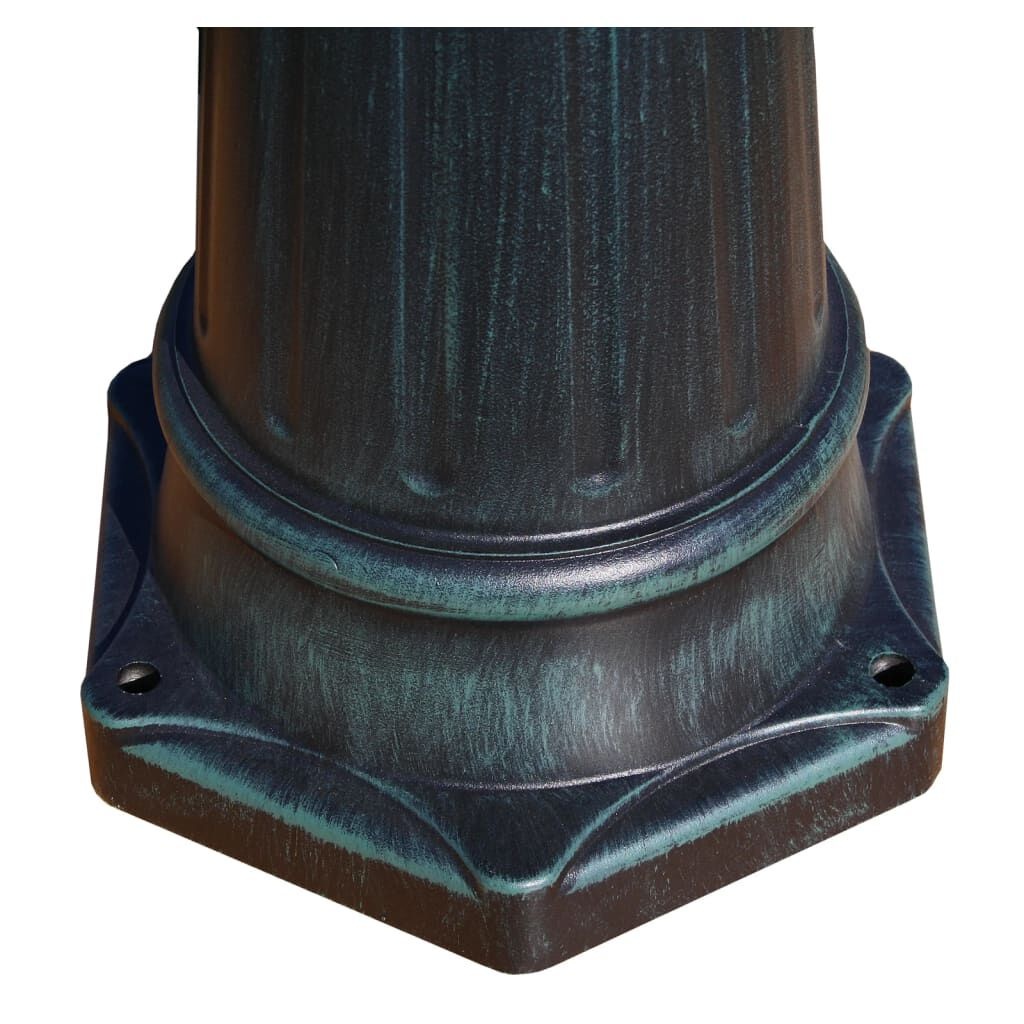 Tuinlantaarn Brighton 3-arms 230cm - Donkergroen/Zwart - 35% Korting!