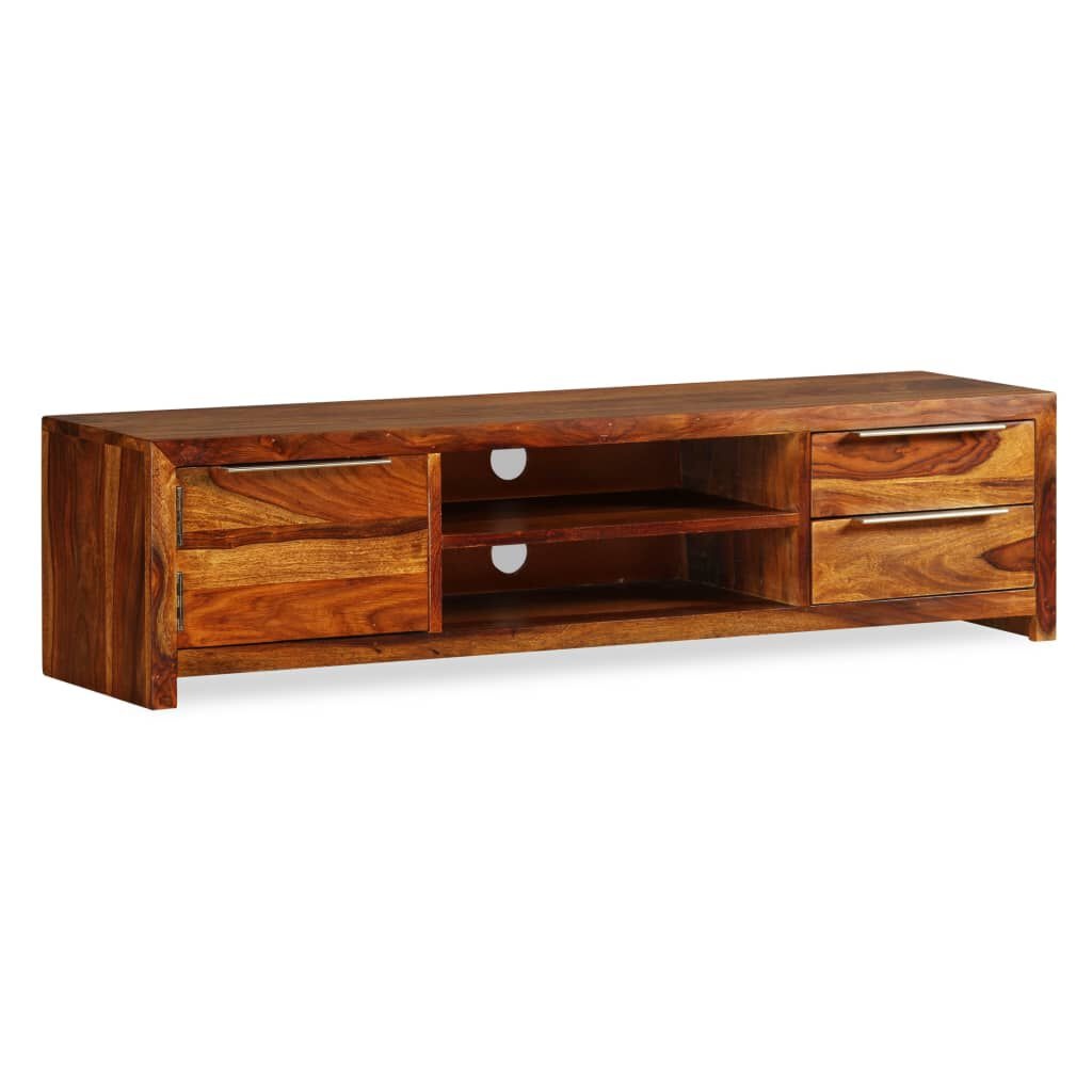 vidaXL TV-Meubel Sheeshamhout 120cm - 35% Korting!
