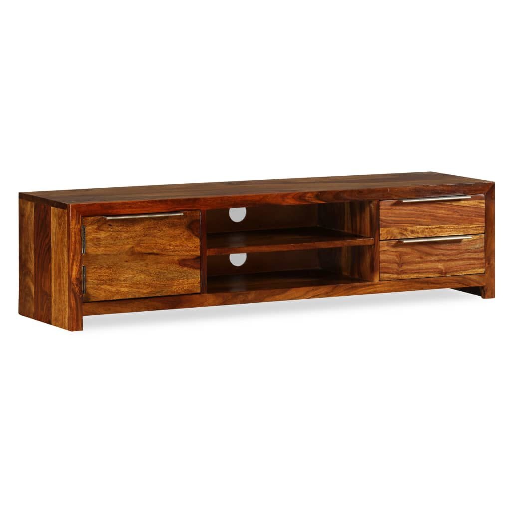 vidaXL TV-Meubel Sheeshamhout 120cm - 35% Korting!