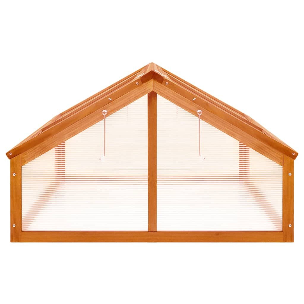 VidaXL Broeikas Vurenhout 114x80cm - 35% Korting!