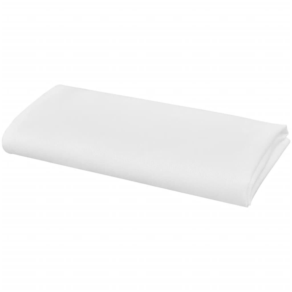 Witte Servetten 10 stuks (50x50cm) - 42% Korting!