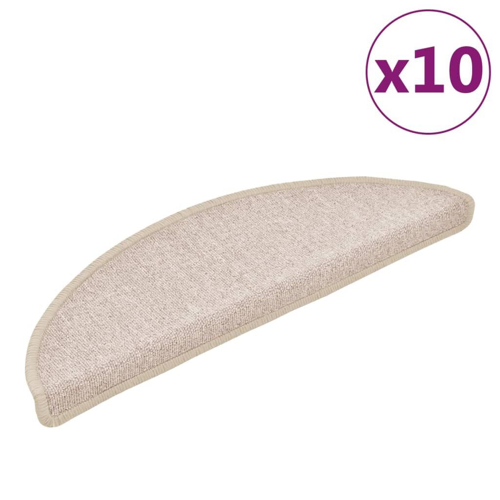 vidaXL Trapmatten Taupe (10 st) - 41% Korting! Zo Goed Als Nieuw