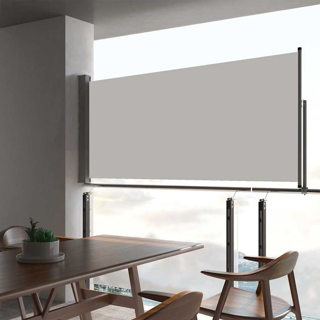 Uittrekbaar Tuinscherm 60x300cm Crème - 35% Korting!