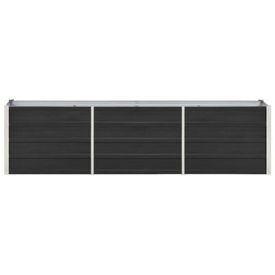 VidaXL Verhoogde Plantenbak 240cm Antraciet - 35% Korting!