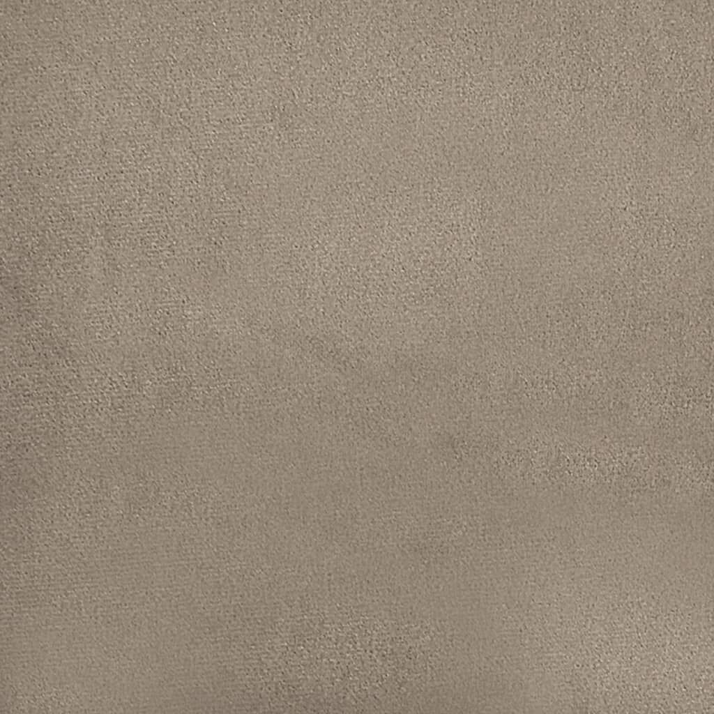 vidaXL Voetenbank Taupe 70x55cm - 35% Korting!