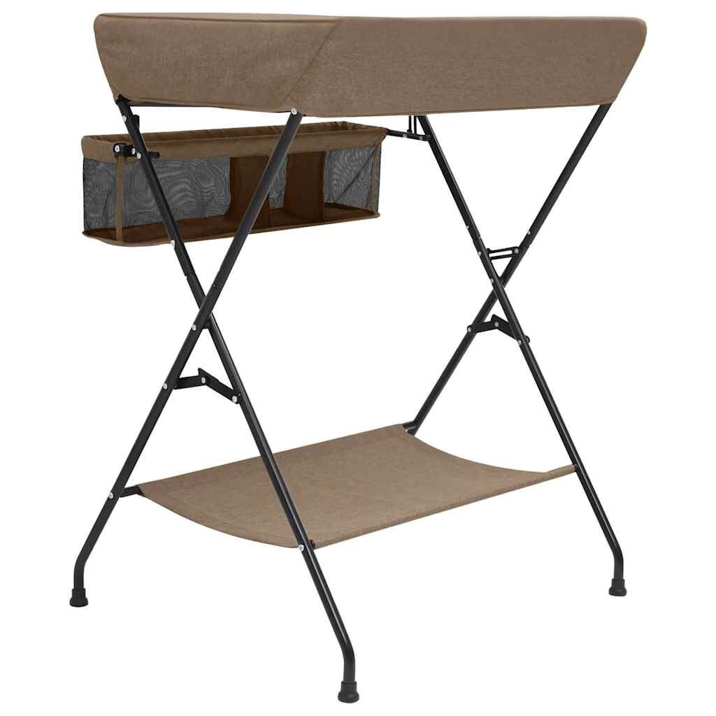vidaXL Verschoontafel Taupe - 35% Korting! Nieuw in Goede Doos