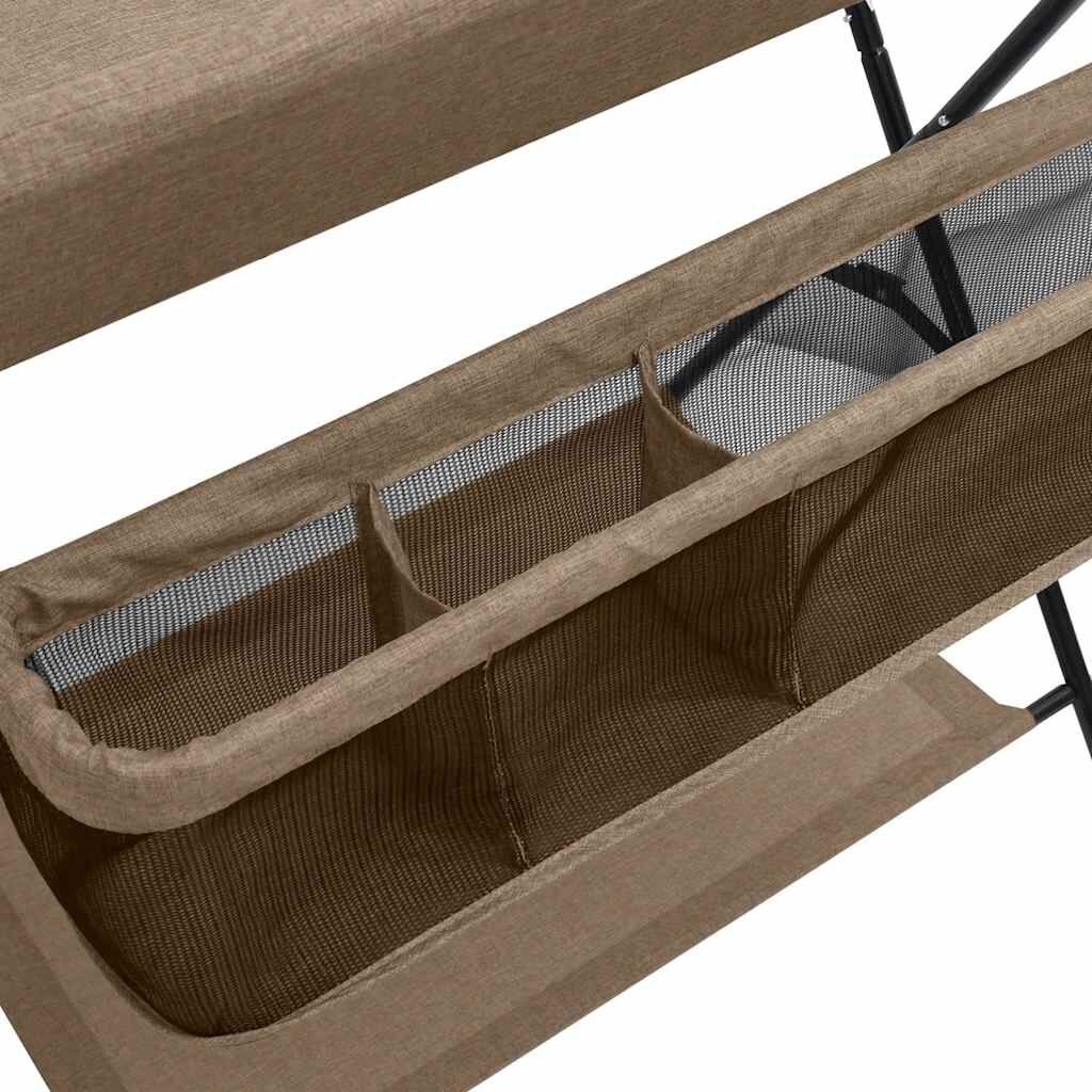 vidaXL Verschoontafel Taupe - 35% Korting! Nieuw in Goede Doos