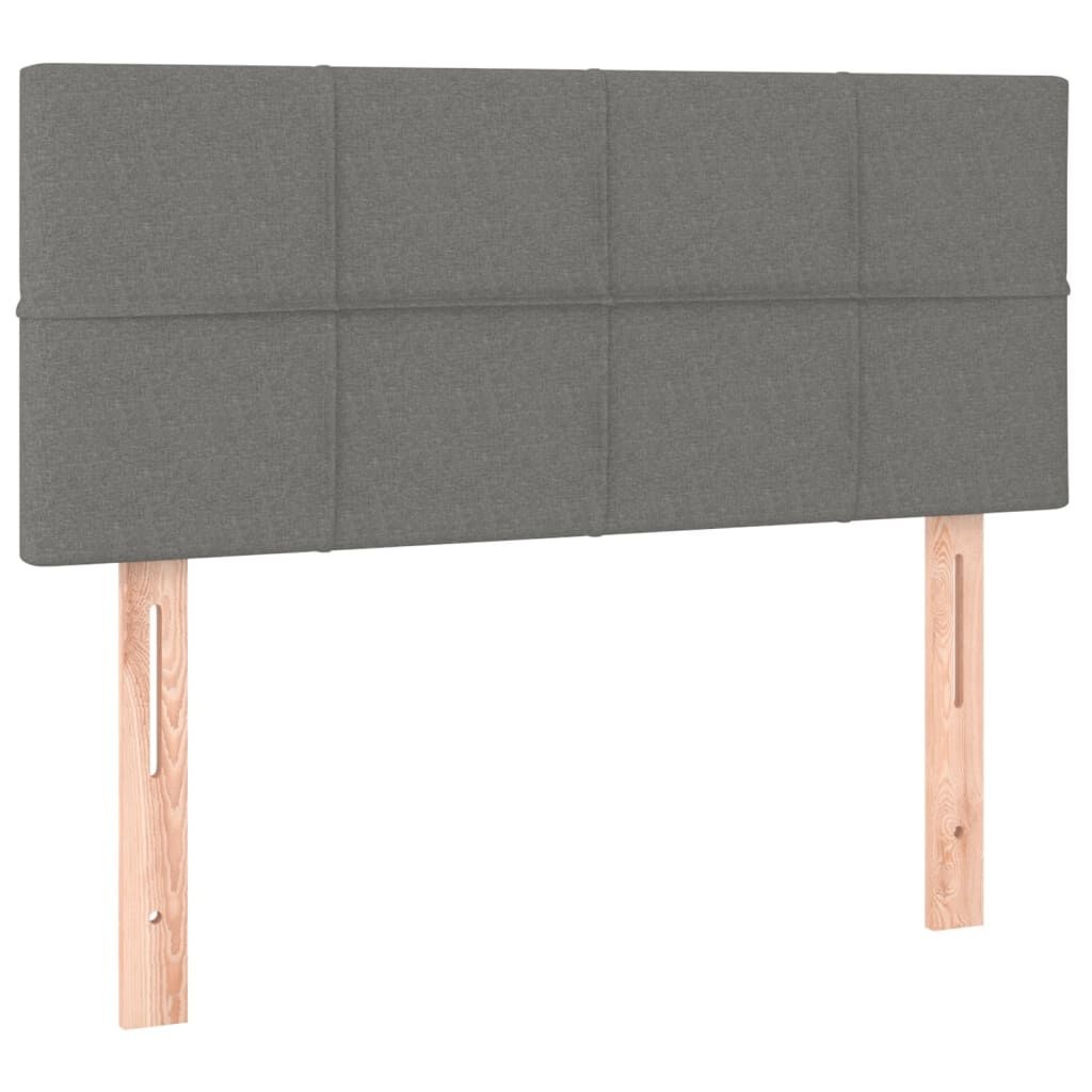 vidaXL Hoofdbord 100cm Donkergrijs - Krasje, Topdeal! 62% Korting