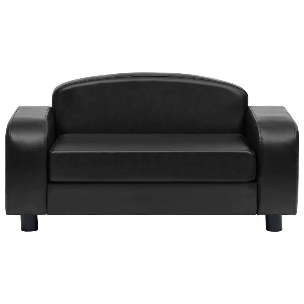 VidaXL Hondenbank Zwart Kunstleer - 35% Korting! (Beschadigde Verpakking)
