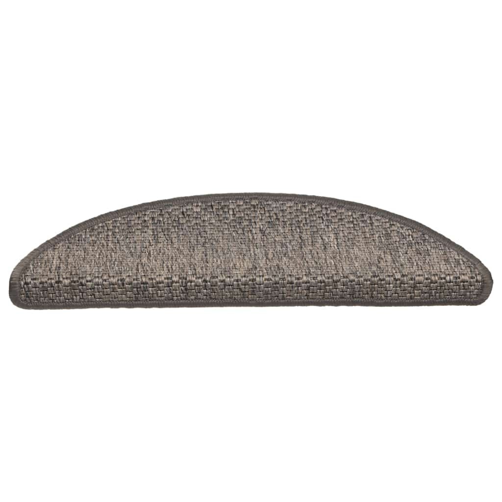 vidaXL Trapmatten Sisal-look Bruin/Beige 15st -41%