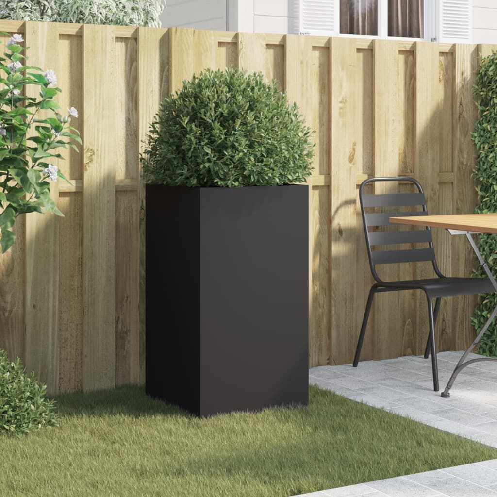vidaXL Plantenbak Zwart 42x38x75cm - 41% Korting!