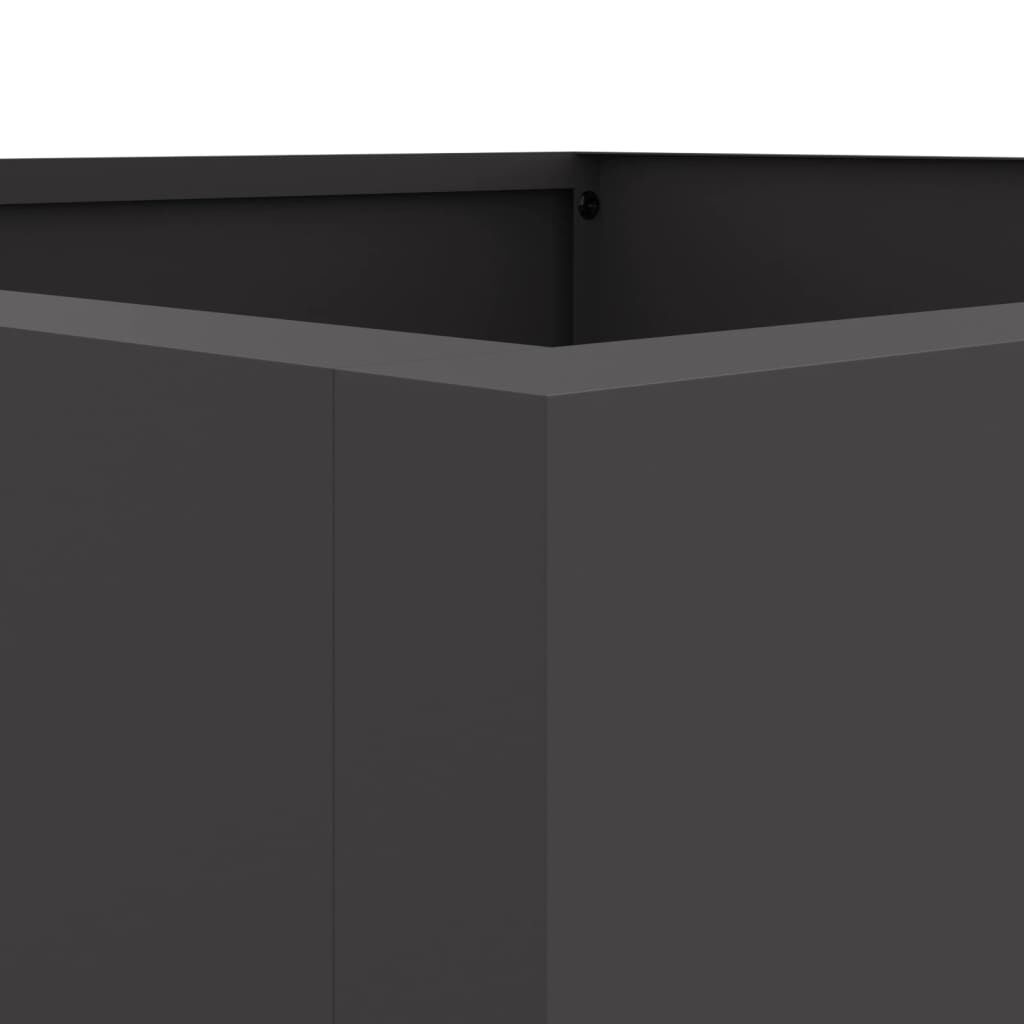 vidaXL Plantenbak Zwart 42x38x75cm - 41% Korting!