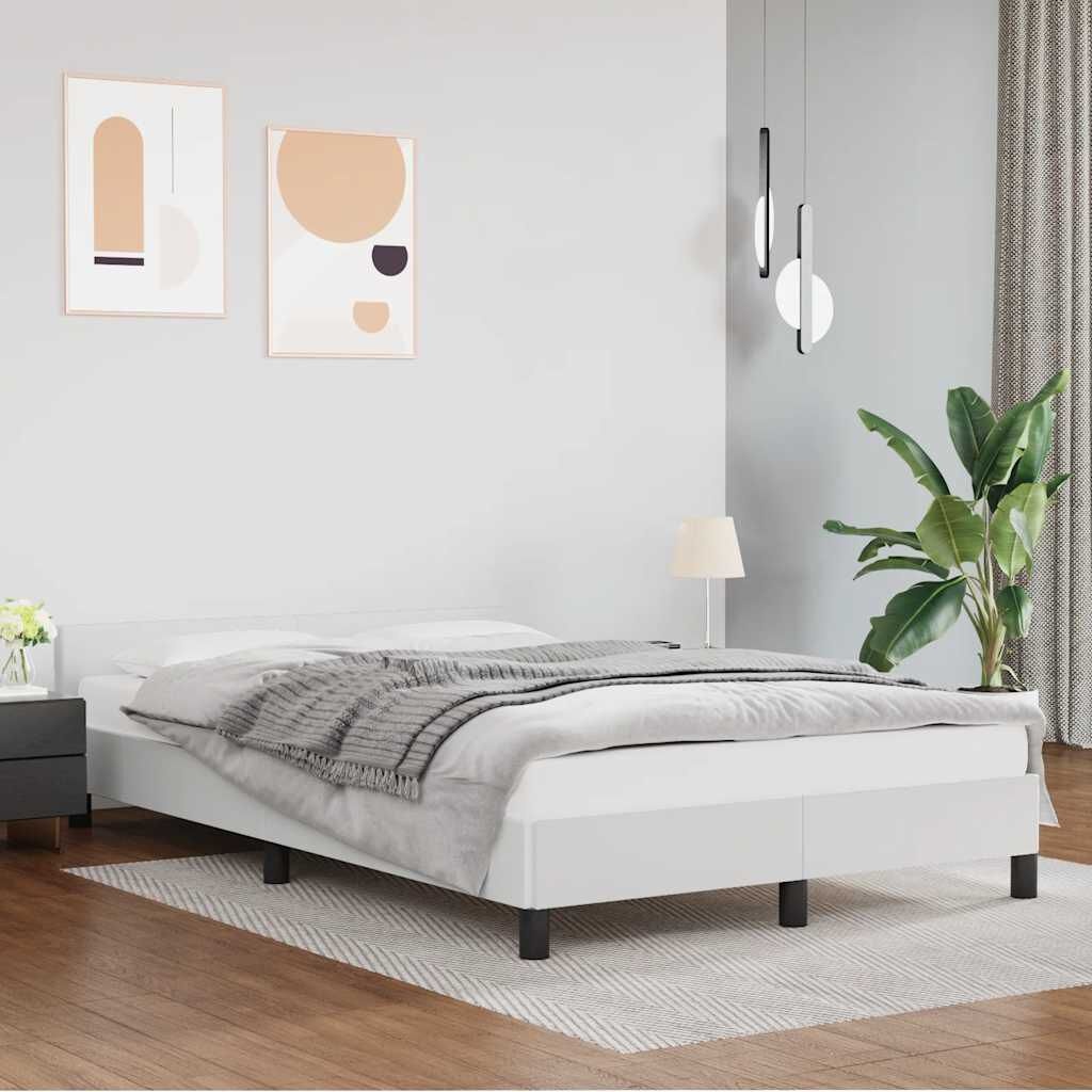 VidaXL Bedframe 120x200 Wit - 35% Korting! Zo Goed Als Nieuw