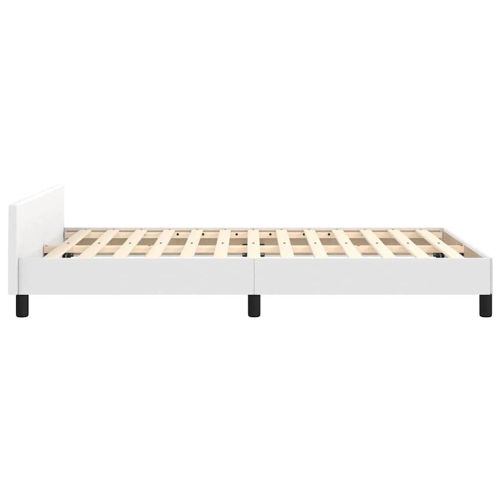 VidaXL Bedframe 120x200 Wit - 35% Korting! Zo Goed Als Nieuw