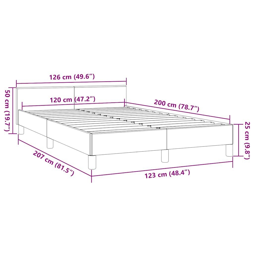 VidaXL Bedframe 120x200 Wit - 35% Korting! Zo Goed Als Nieuw