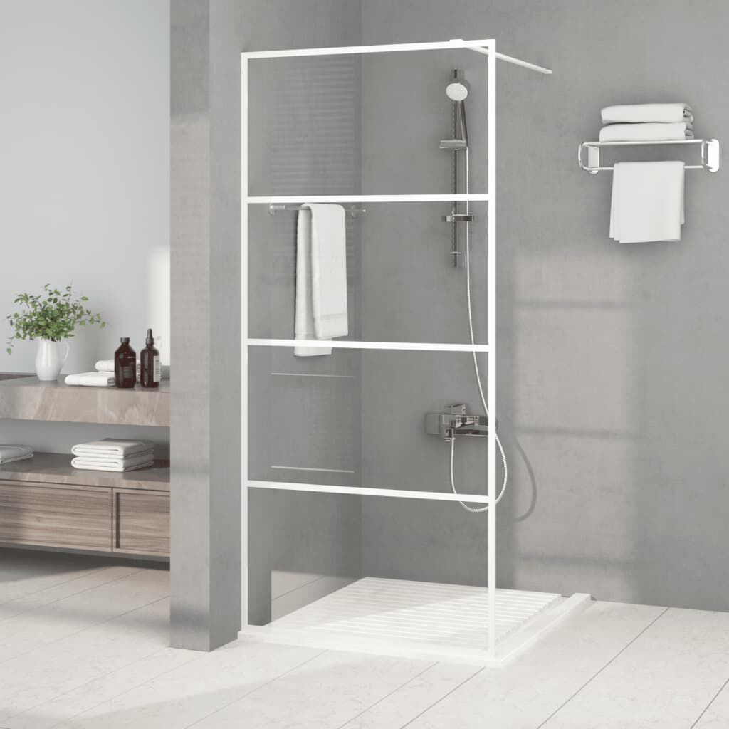 Inloopdouchewand 90x195cm Wit - 35% Korting!