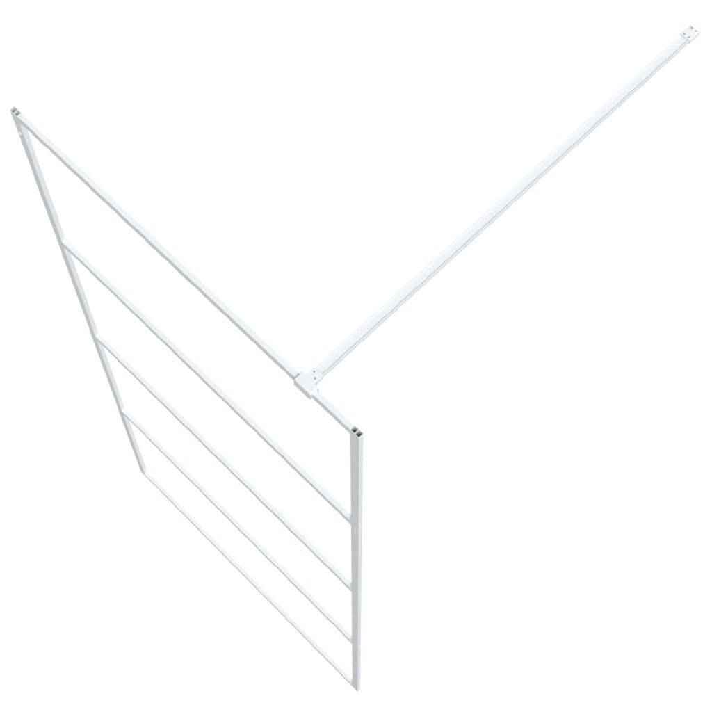 Inloopdouchewand 90x195cm Wit - 35% Korting!