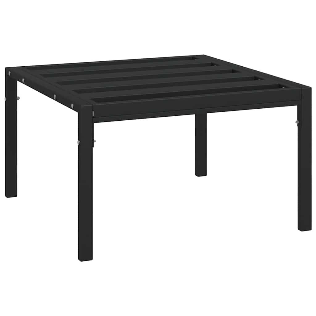 vidaXL Tuintafel Zwart 60x60x35cm - 41% Korting!
