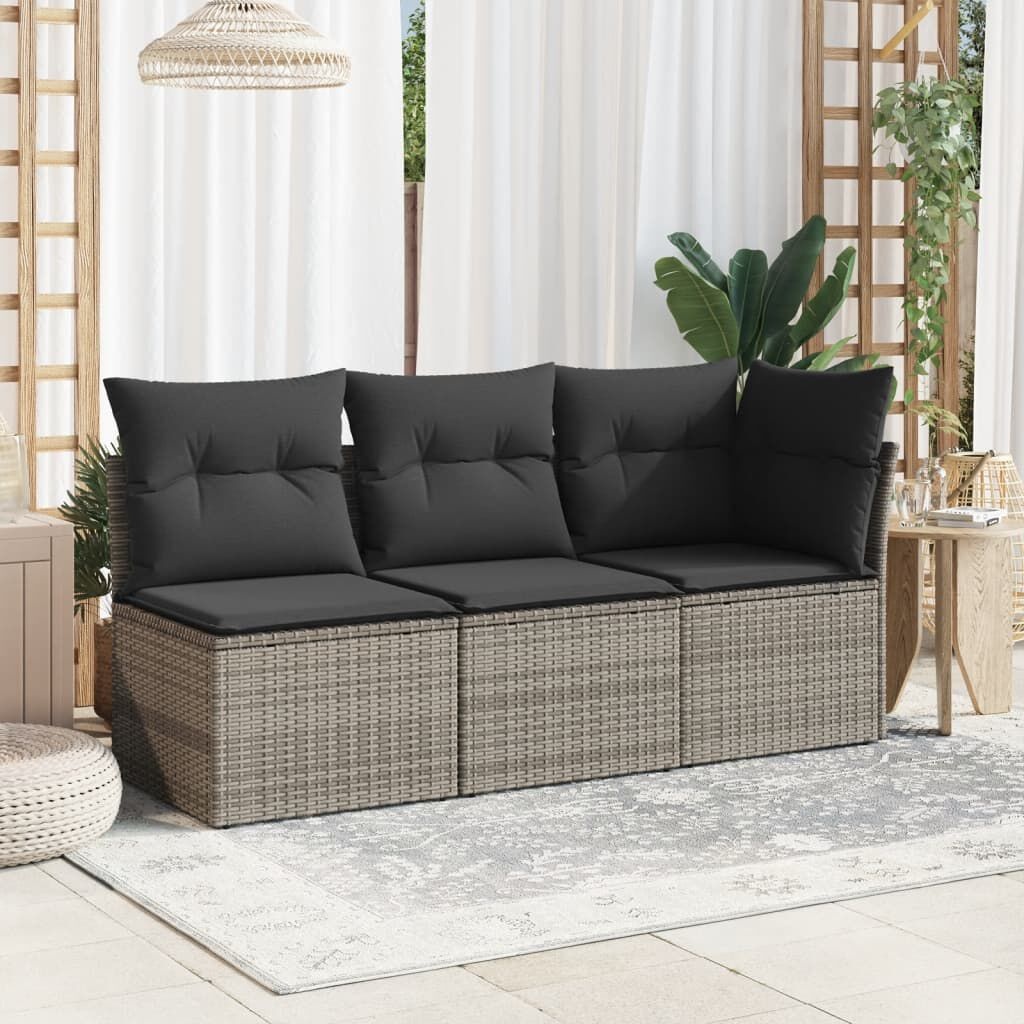 VidaXL Tuinbank Grijs met Kussens - 35% Korting!