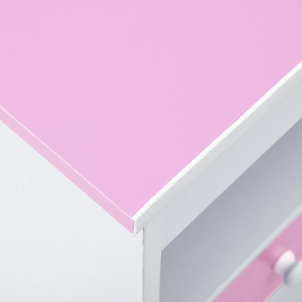 Kindertekentafel/-bureau Roze/Wit - Kantelbaar - 35% Korting!