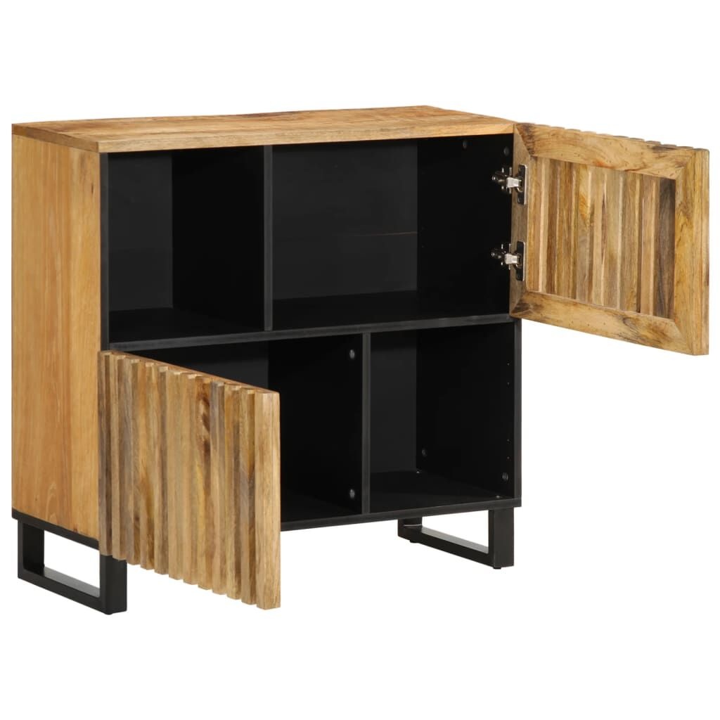 vidaXL Dressoir Mangohout 80cm - 35% Korting! (Lichte Schade)