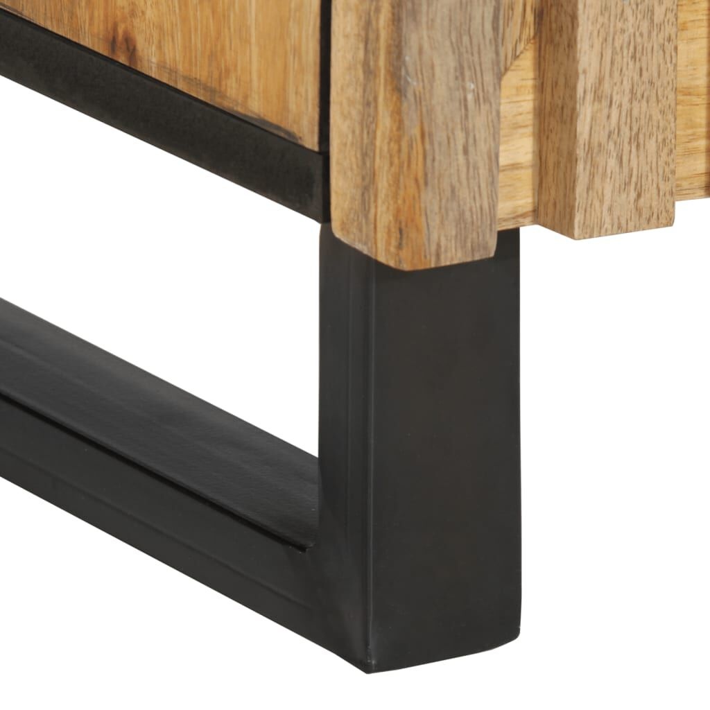 vidaXL Dressoir Mangohout 80cm - 35% Korting! (Lichte Schade)