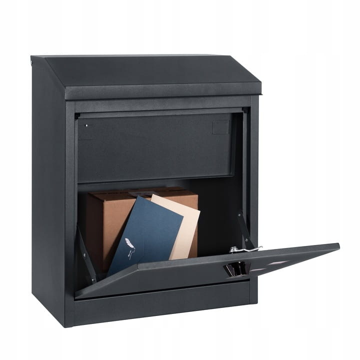 Pakketbrievenbus Antraciet Wandmodel - 60% Korting!