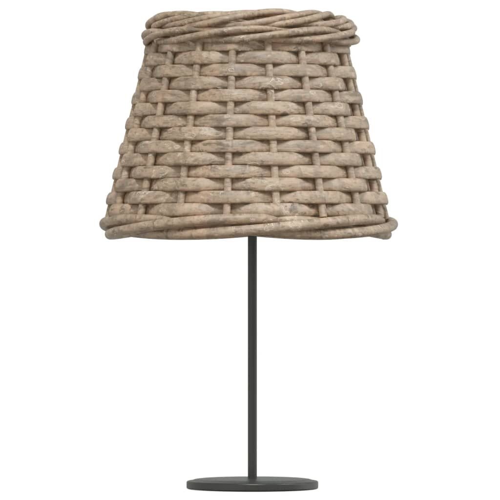 Wicker Lampenkap Bruin Ø15cm - 35% Korting! (Retour)