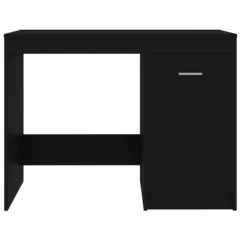 Bureau Zwart Bewerkt Hout 100cm - 35% Korting!