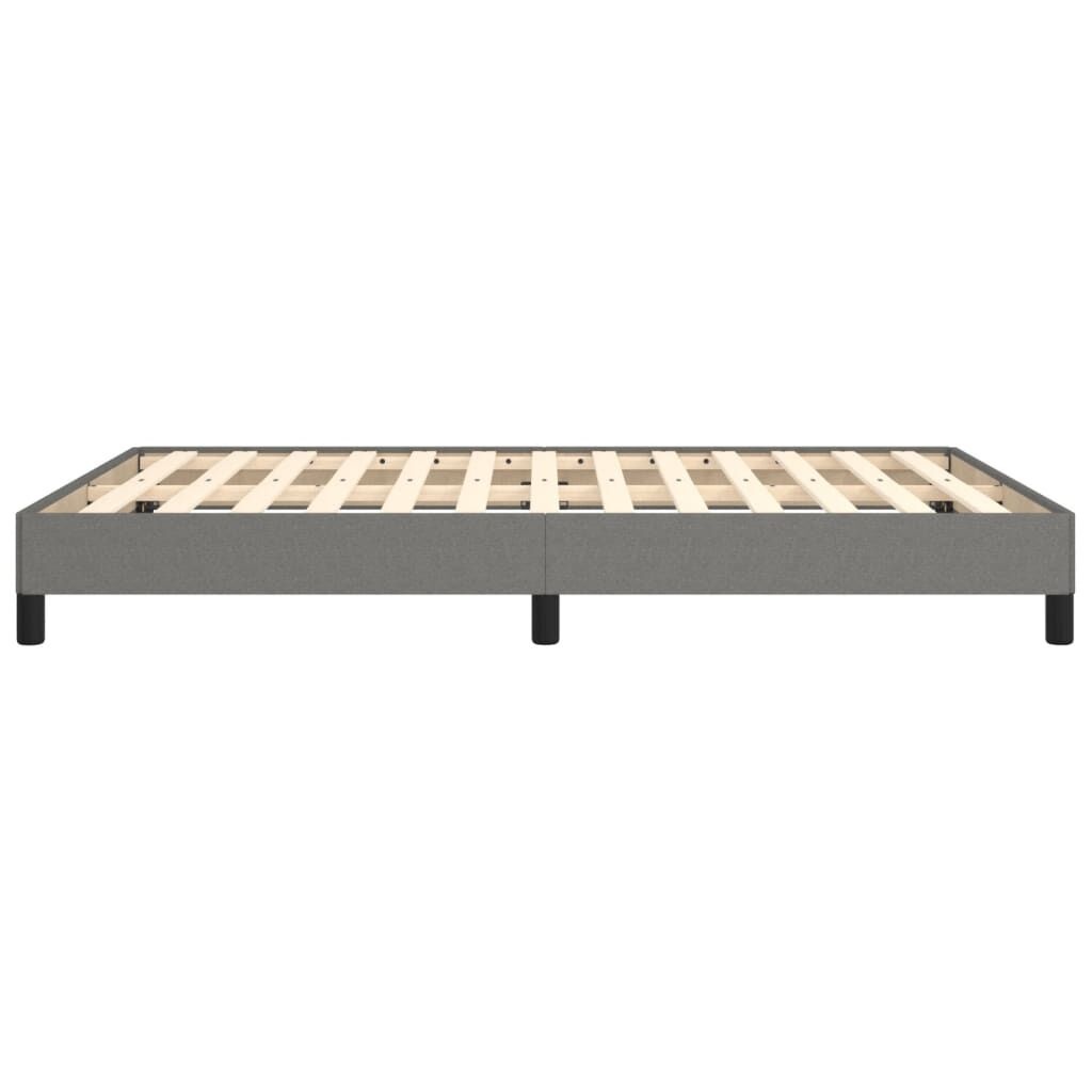 vidaXL Bedframe 140x200cm Donkergrijs -35% Korting!