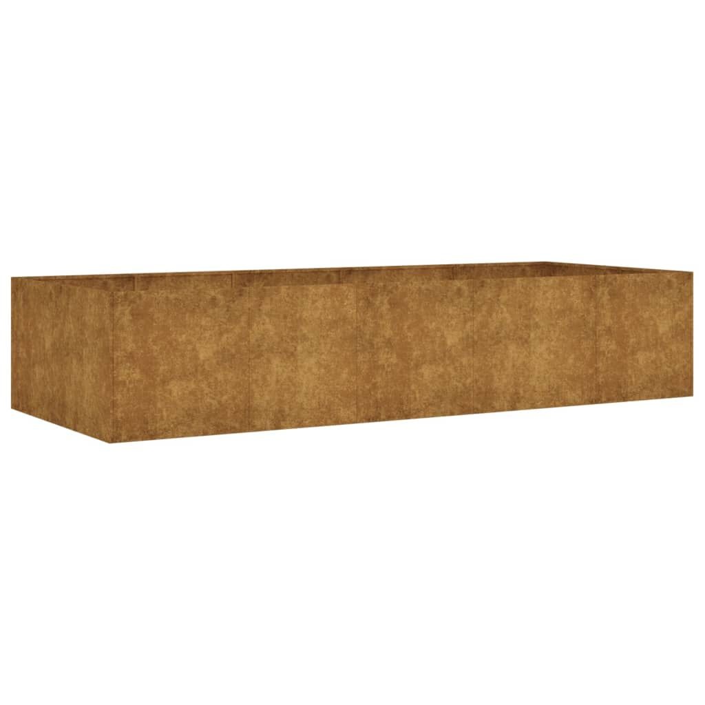 VidaXL Cortenstaal Plantenbak 200x80x40cm - 35% Korting!