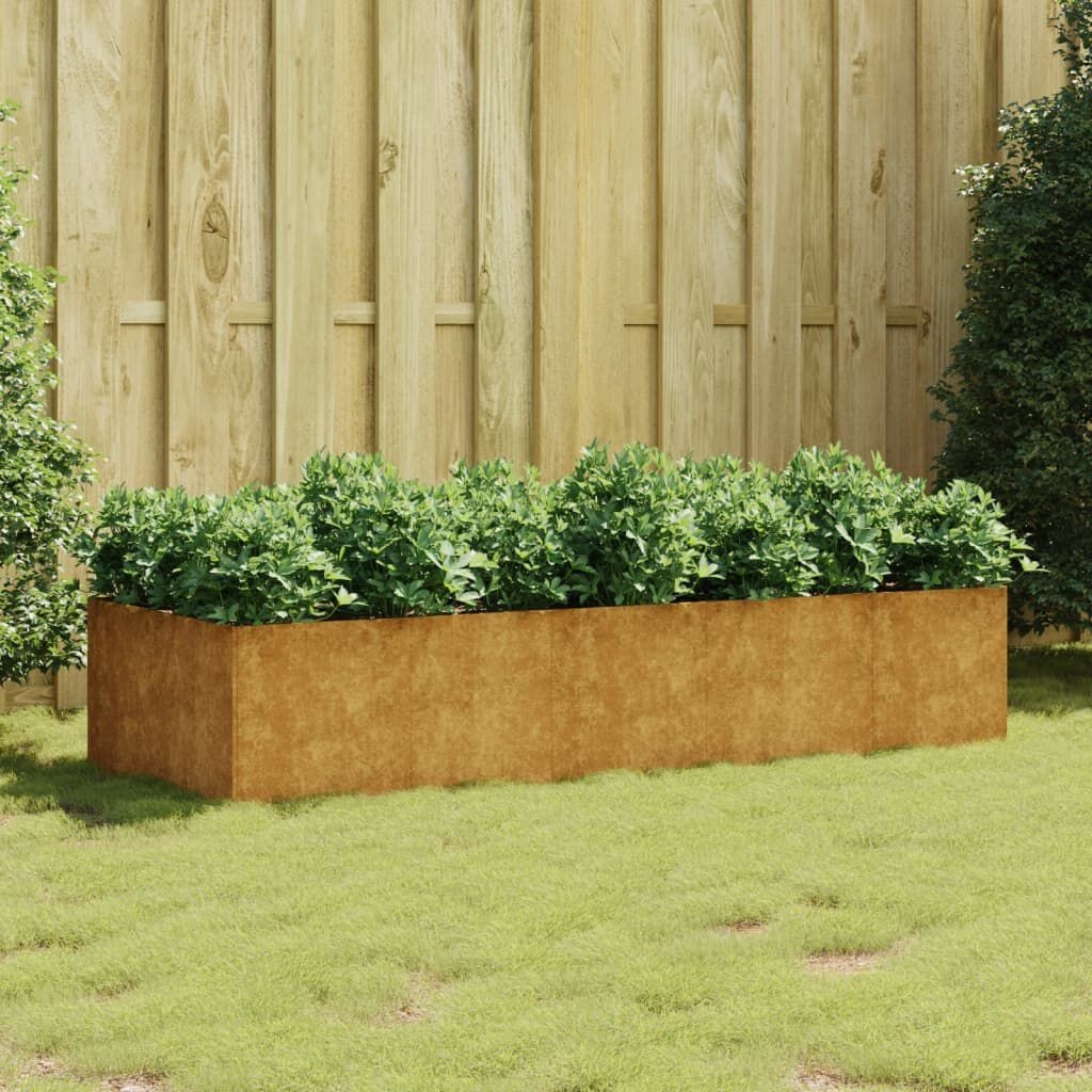 VidaXL Cortenstaal Plantenbak 200x80x40cm - 35% Korting!