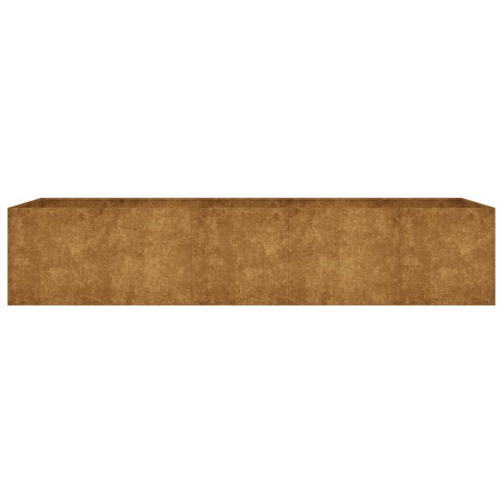 VidaXL Cortenstaal Plantenbak 200x80x40cm - 35% Korting!
