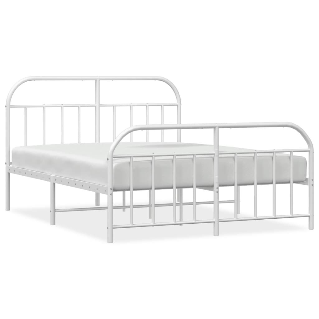 VidaXL Bedframe Wit 140x190 - 35% Korting! (Retour)