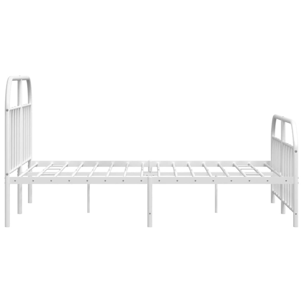 VidaXL Bedframe Wit 140x190 - 35% Korting! (Retour)
