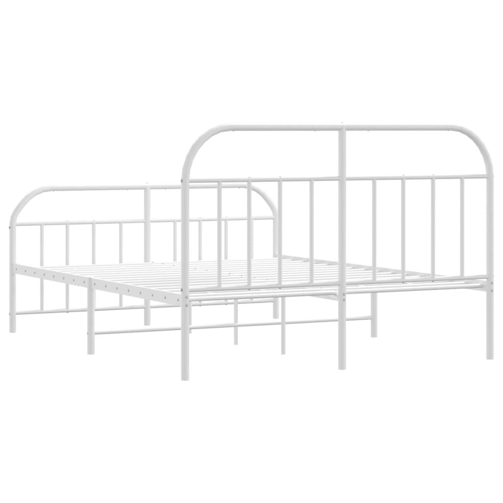 VidaXL Bedframe Wit 140x190 - 35% Korting! (Retour)