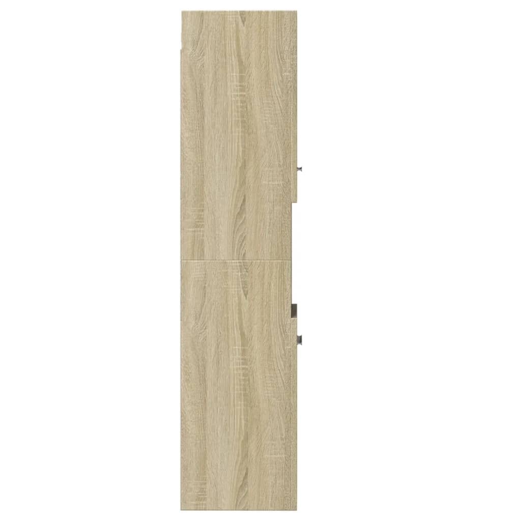 vidaXL Badkamerkast Sonoma Eiken - 35% Korting!
