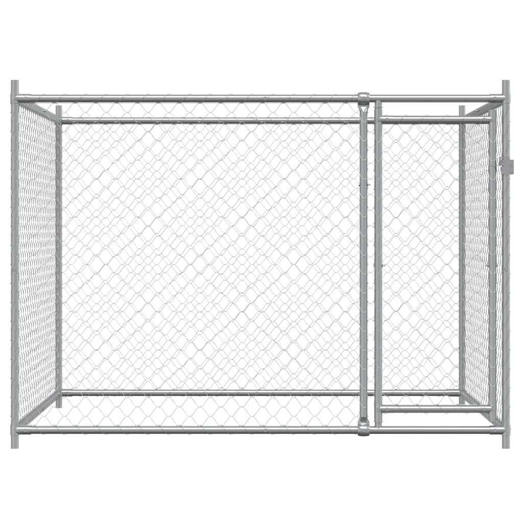 Hondenhok Gegalvaniseerd Staal 2x2m - 35% Korting!