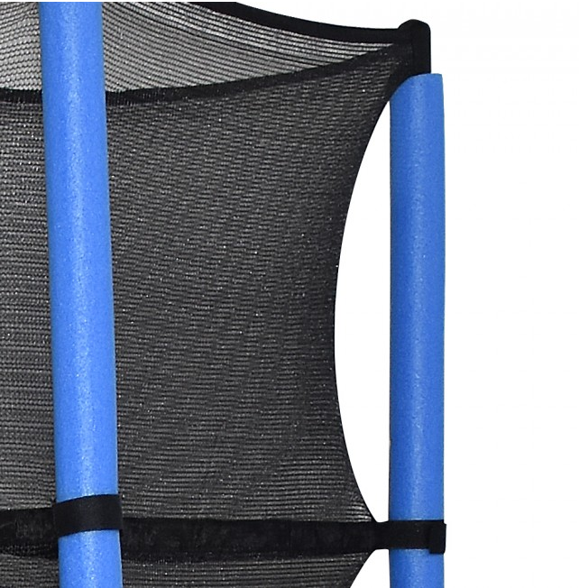 Trampoline Blauw 140cm met Net - 50% Korting! (Krasjes)