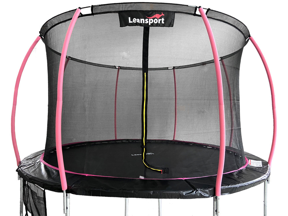 Trampoline 244 cm - Zwart (i.p.v. Roze/Zwart) - 50% Korting!